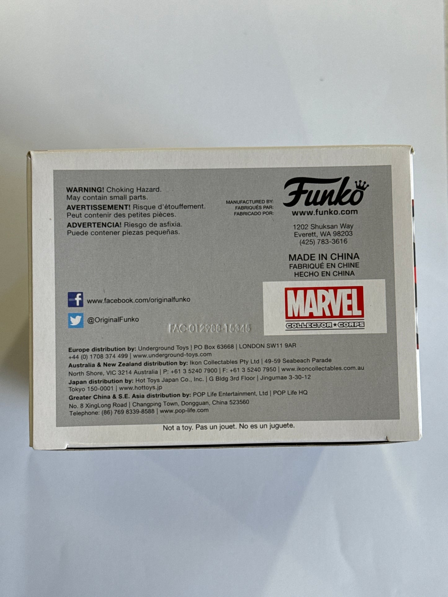 Deadpool - Deadpool Marvel Collector Corps Pop! Vinyl #123