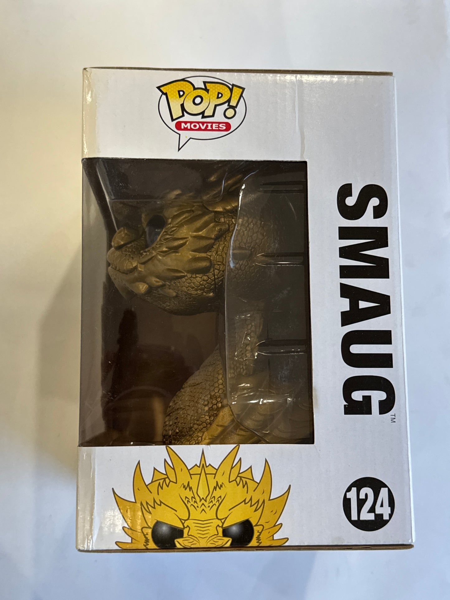 The Hobbit: The Battle Of The Five Armies - Smaug (Golden Smaug Metallic)  Pop! Vinyl #124