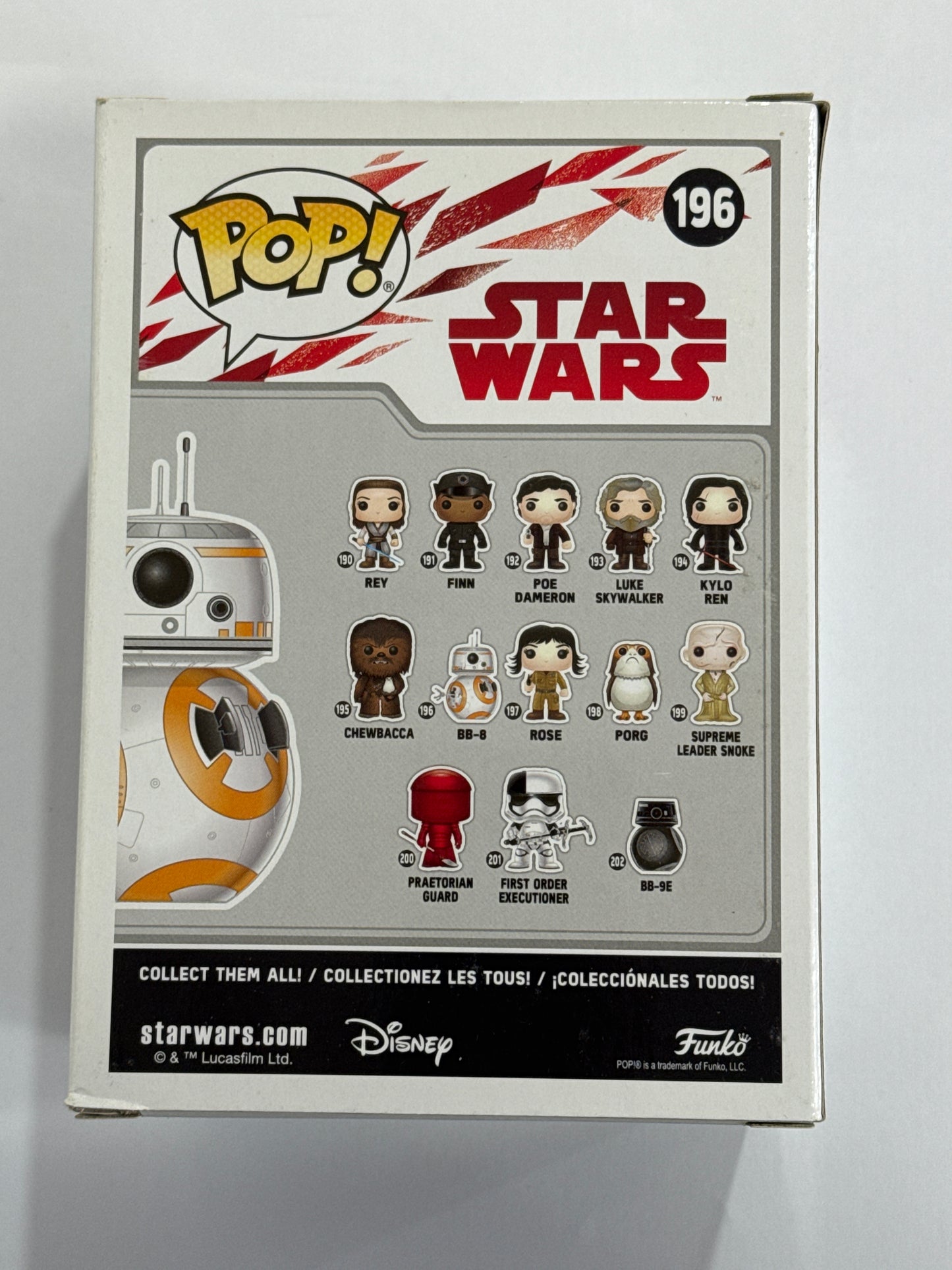 Star Wars - BB-8 Pop! Vinyl #196