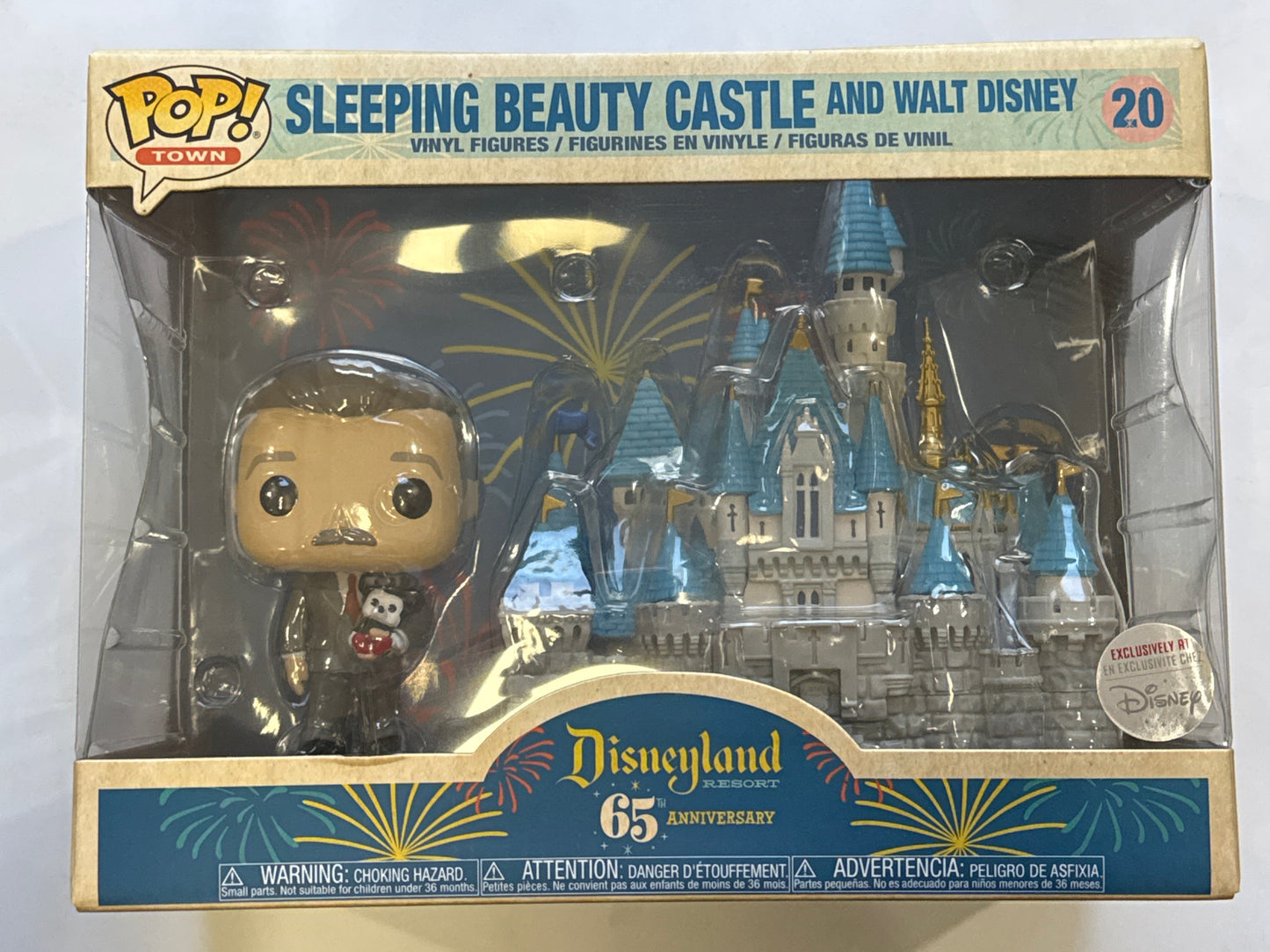 Disneyland - Sleeping Beauty Castle and Walt Disney Pop Town #20