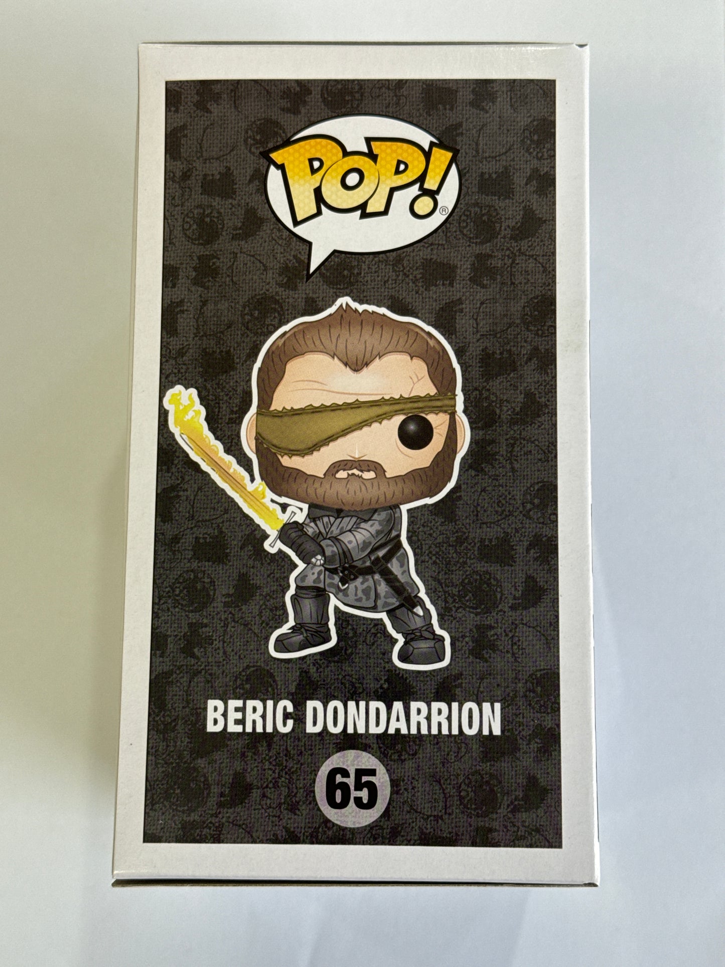 Game of Thrones - Beric Dondarrion with Flame Sword 2018 New York Fall Convention Pop! Vinyl #65
