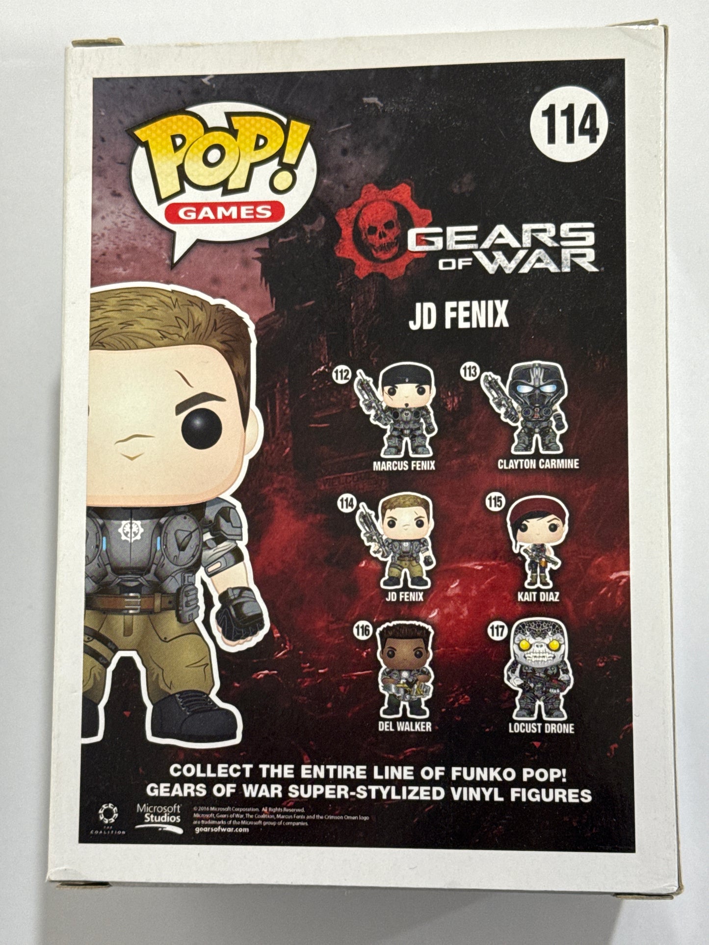 Gears Of War - JD Fenix Pop! Vinyl #114