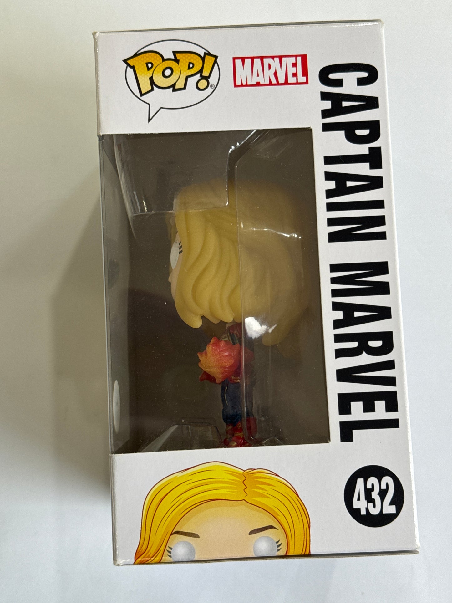 Captain Marvel (2019) - Captain Marvel Glow Hands US Exclusive Pop! Vinyl #432