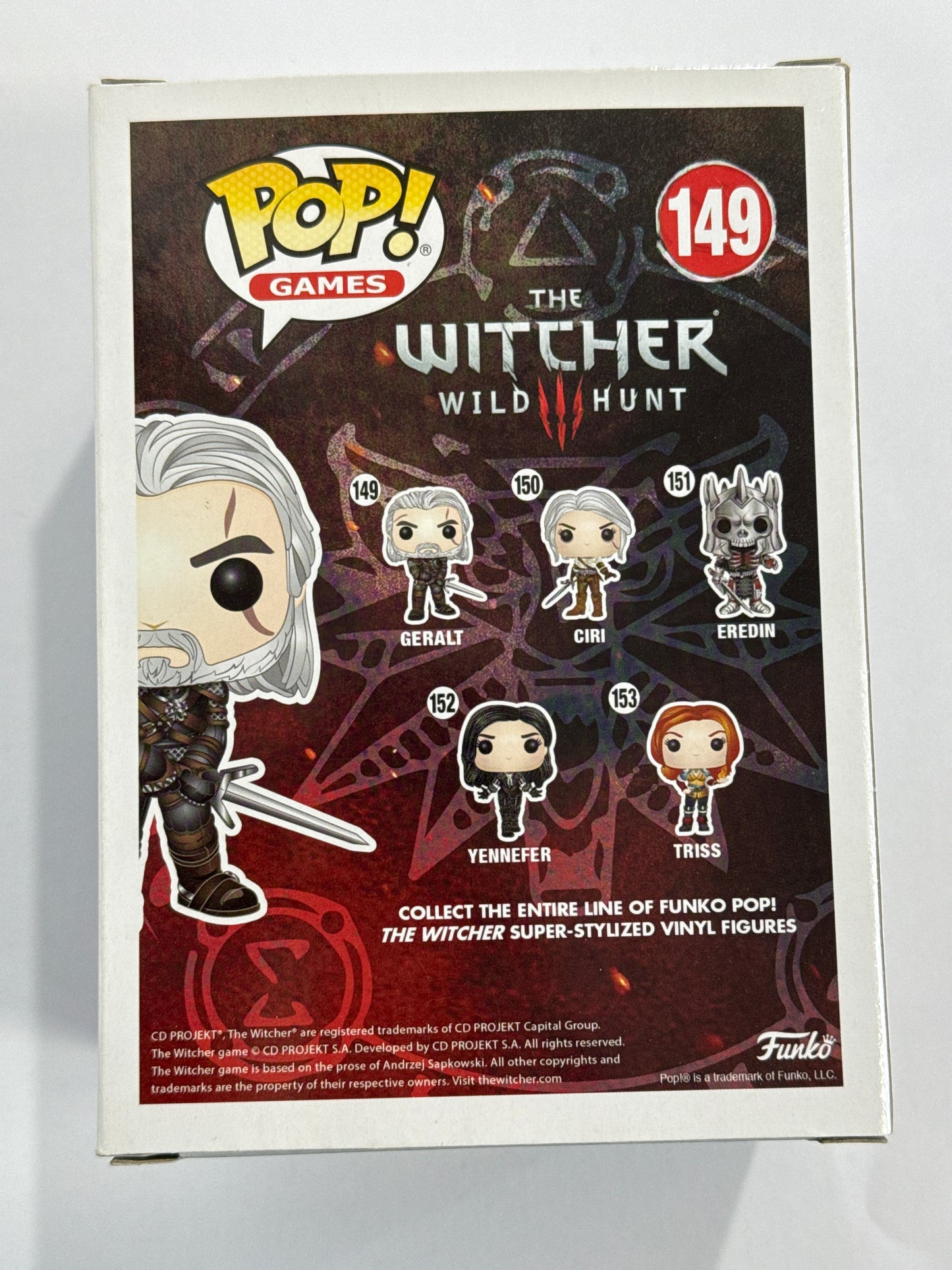 The Witcher - Geralt Pop! Vinyl #149