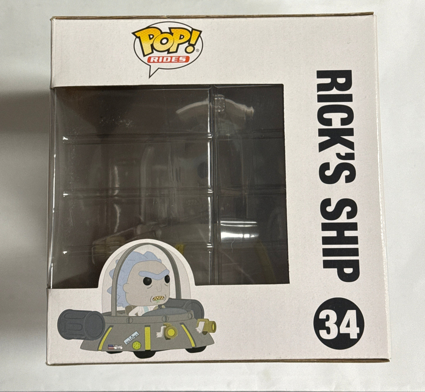 Rick and Morty - Rick's Ship US Exclusive Pop! Ride #34