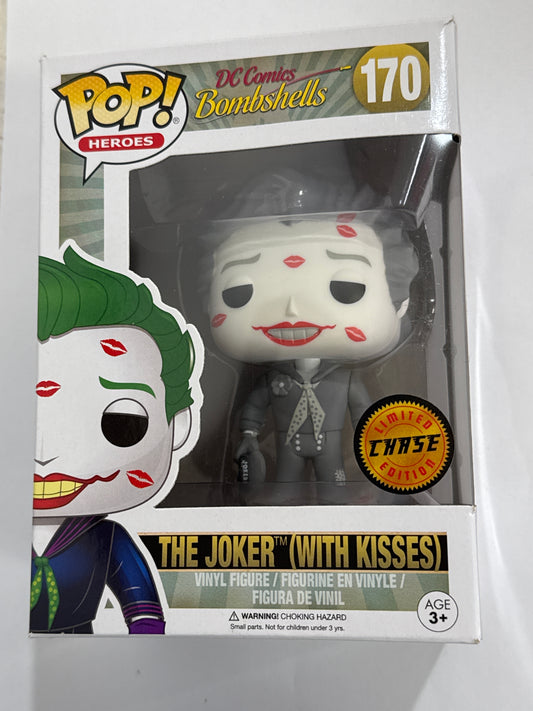 DC Bombshells - The Joker (w/ Kisses) Chase Pop Vinyl #170
