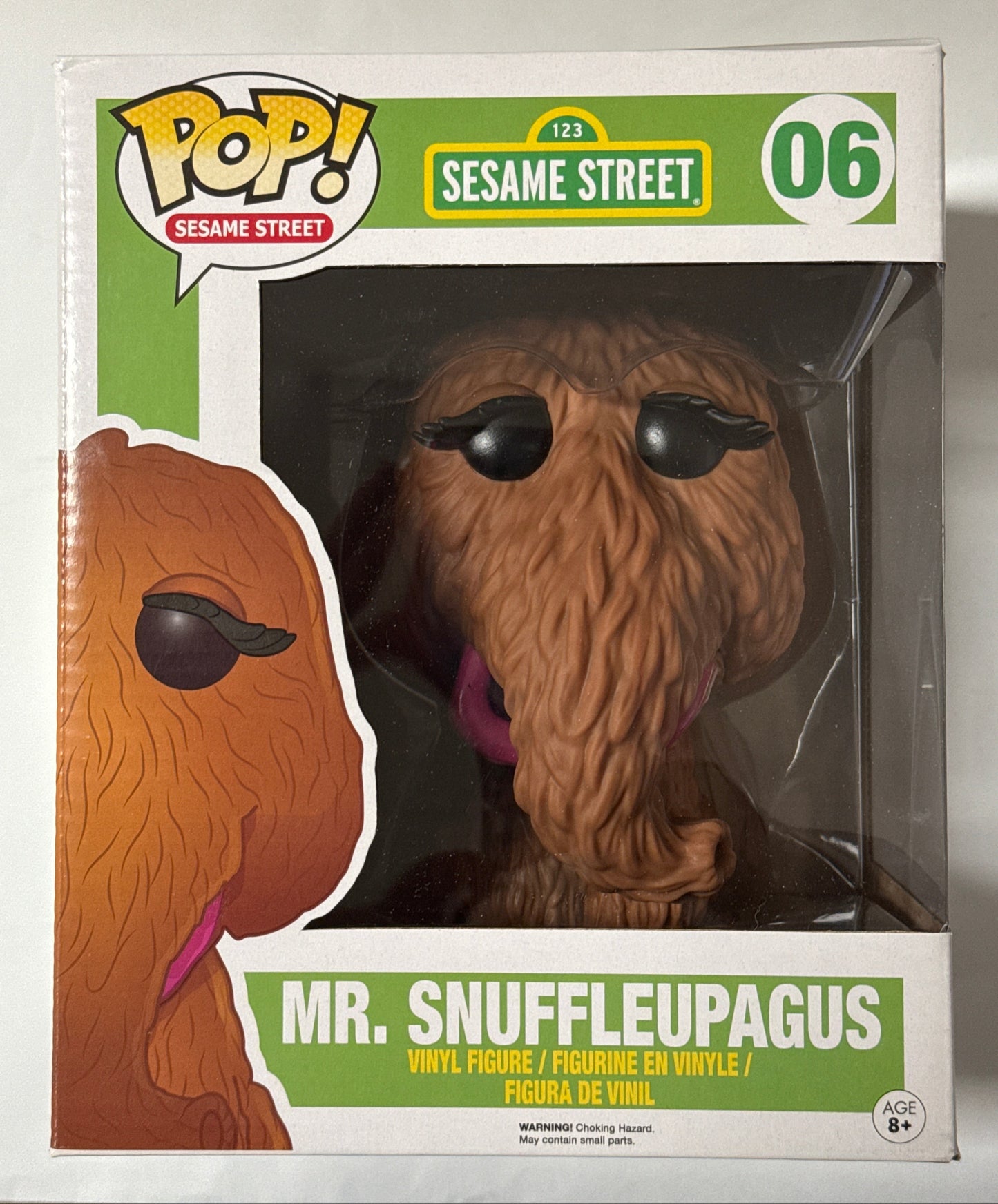 Sesame Street - Snuffleupagus 6" Pop! Vinyl #06