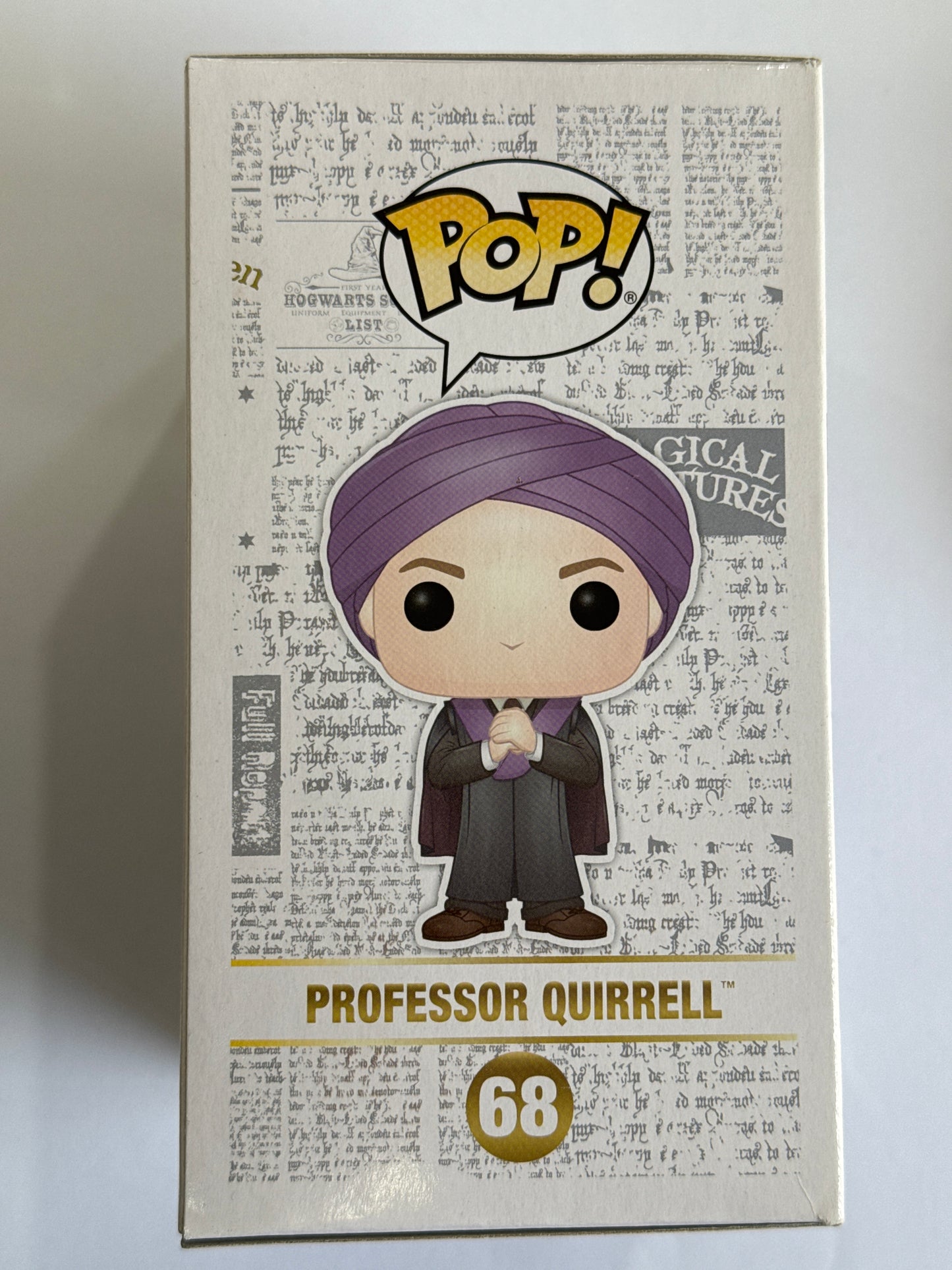 Harry Potter - Professor Quirrell 2018 New York Fall Convention Exclusive Pop! Vinyl #68