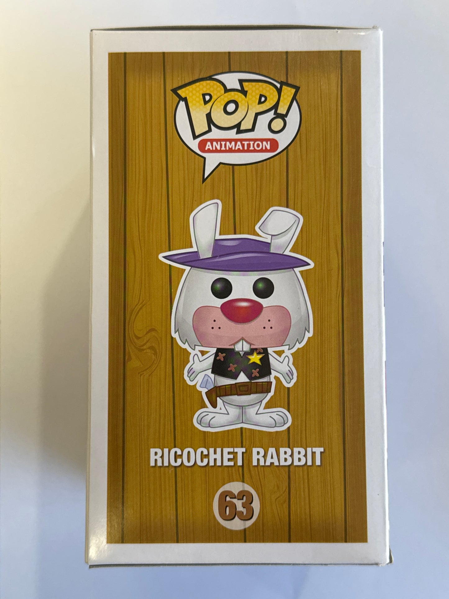 Hanna Barbera - Ricochet Rabbit Flocked US Exclusive Pop! Vinyl #63