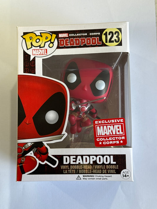 Deadpool - Deadpool Marvel Collector Corps Pop! Vinyl #123