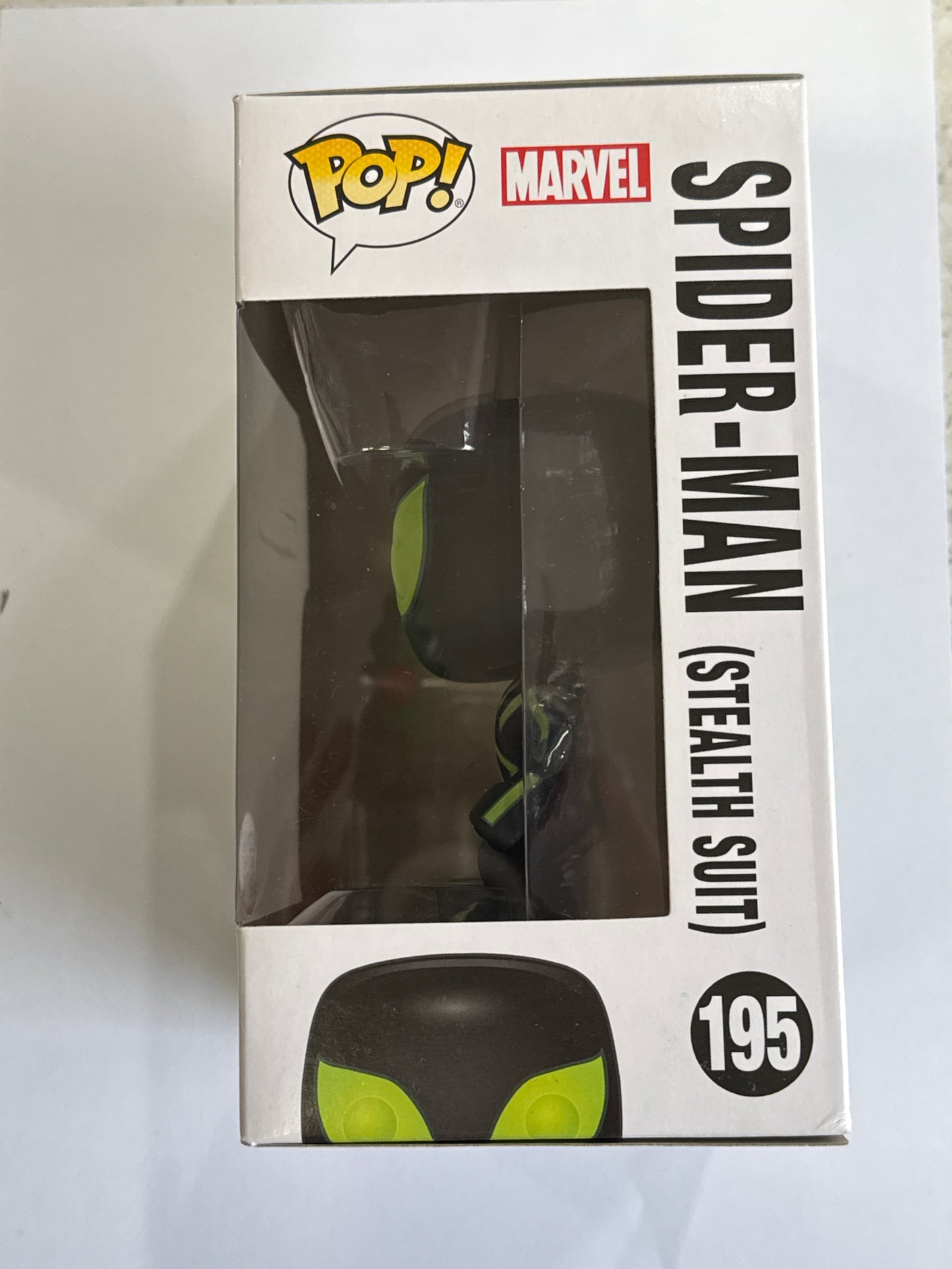 Spider-Man - Stealth Spider-Man Glow US Exclusive Pop! Vinyl #195