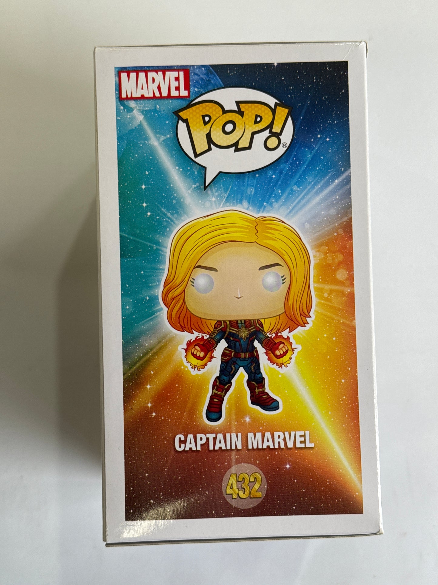 Captain Marvel (2019) - Captain Marvel Glow Hands US Exclusive Pop! Vinyl #432