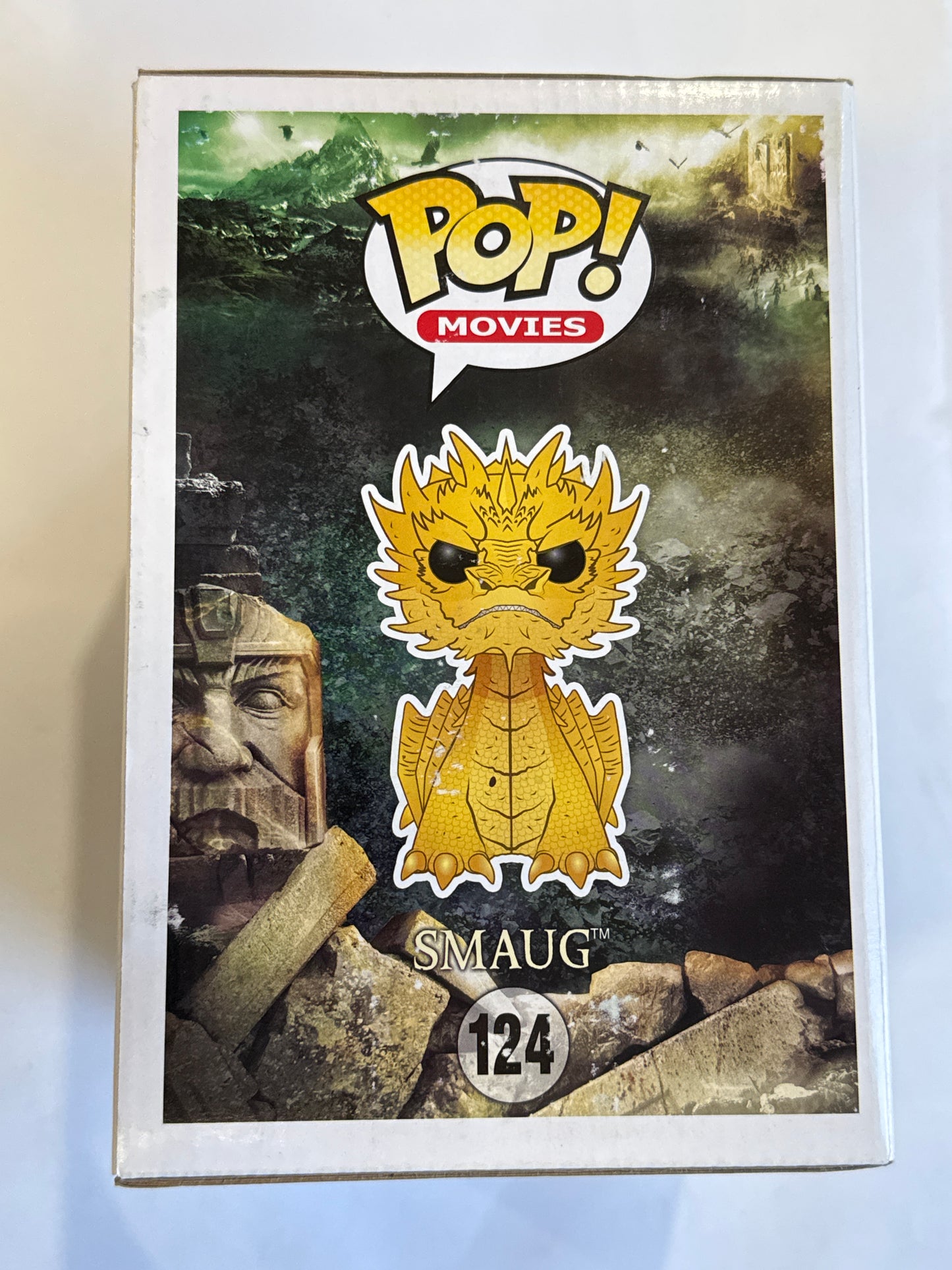 The Hobbit: The Battle Of The Five Armies - Smaug (Golden Smaug Metallic)  Pop! Vinyl #124