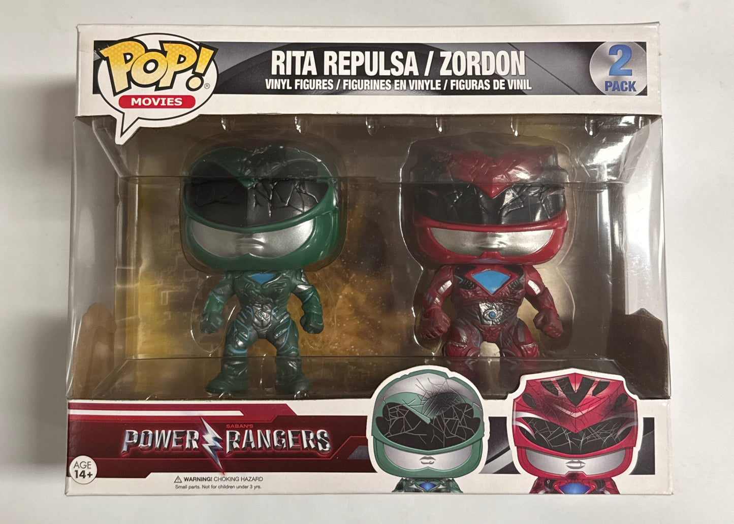 Power Rangers - Rita Repulsa / Zordon US Exclusive Pop! Vinyl 2-Pack