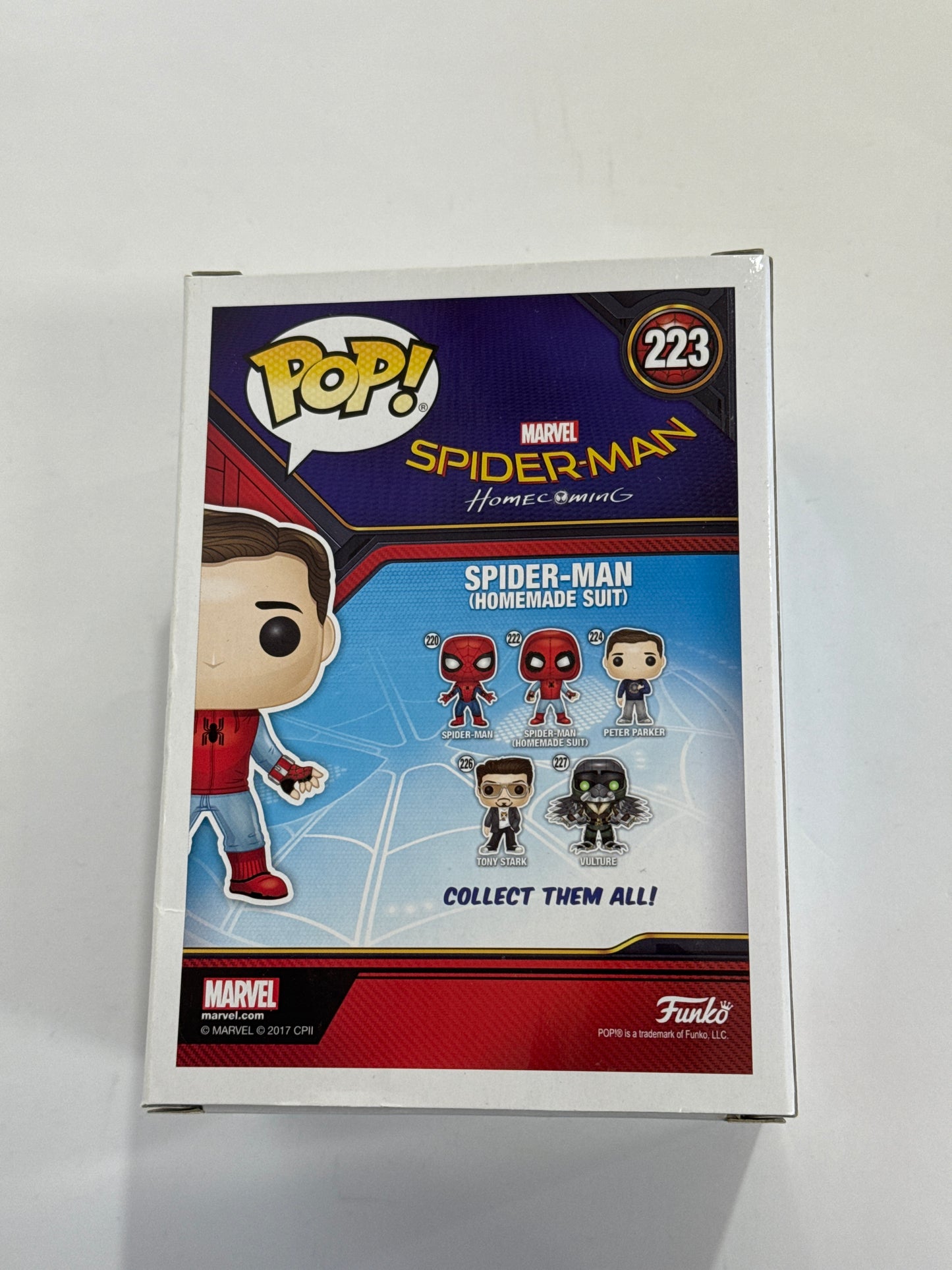 Spider-Man Homecoming - Spider-Man (Homemade Suit) Pop! Vinyl #223