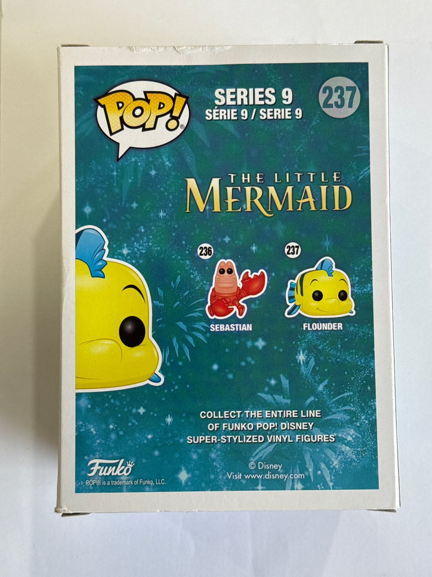 The Little Mermaid - Flounder Pop Vinyl #237