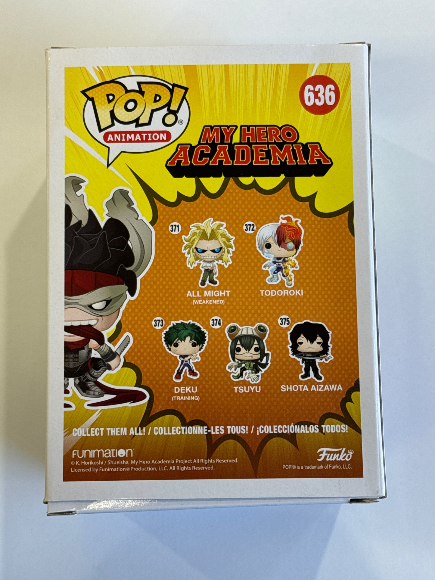 My Hero Academia - Hero Killer Stain 2019 NYCC Exclusive Pop! Vinyl #636