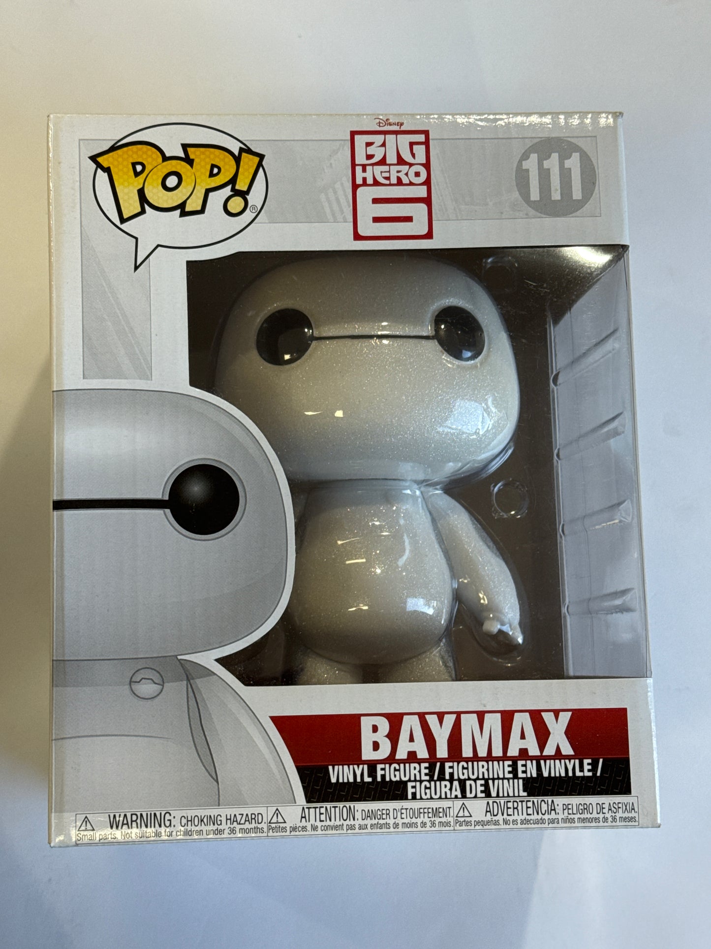 Big Hero 6 - Baymax Diamond Glitter 6 inch Pop! Vinyl #111