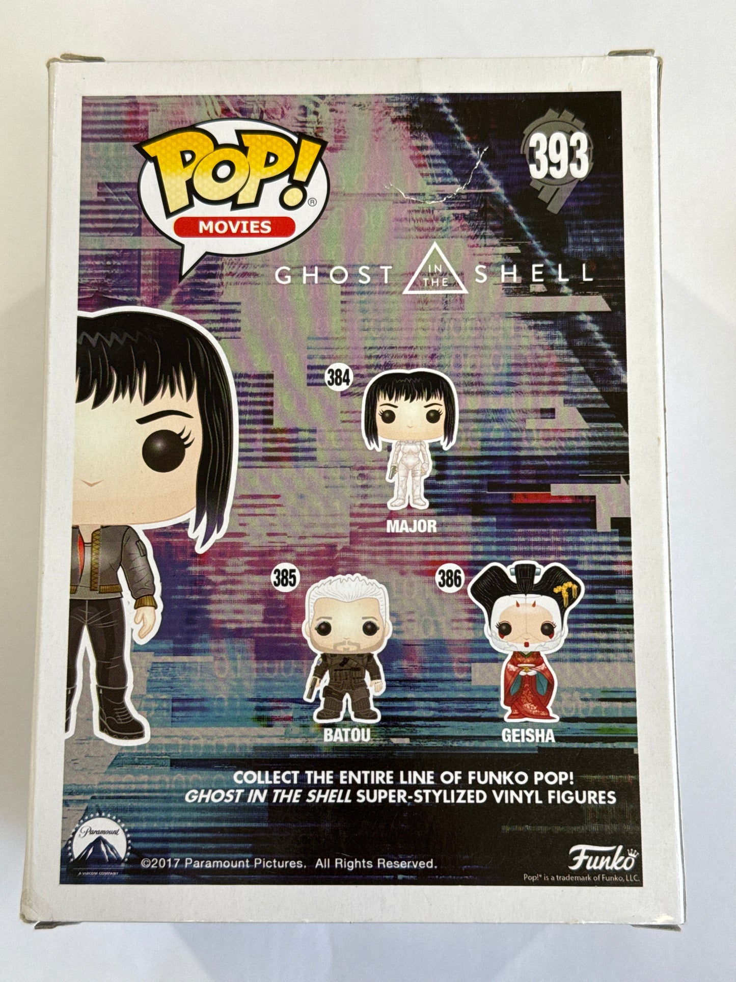Ghost in the Shell - Major with Jacket & Gun Pop! Vinyl #393