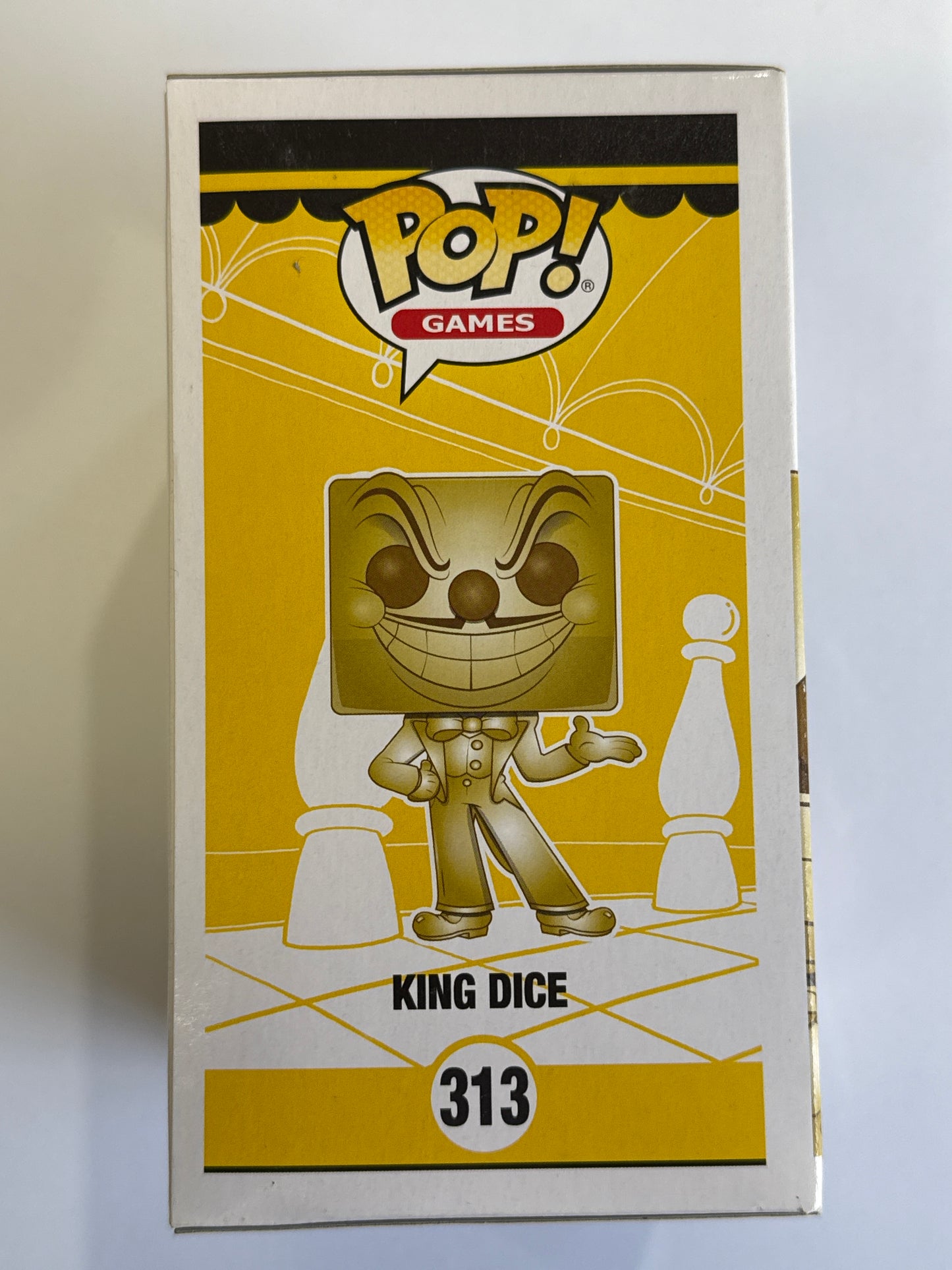 Cuphead - King Dice Gold US Exclusive Pop! Vinyl #313
