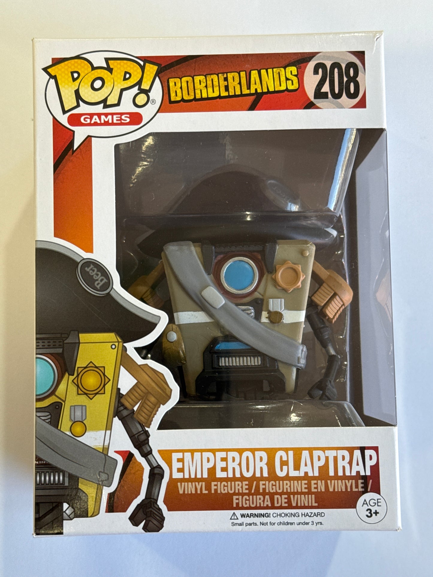 Borderlands - Claptrap (Emperor) Pop Vinyl #208