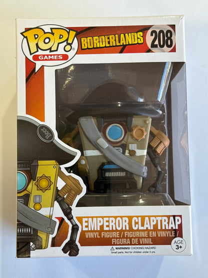 Borderlands - Claptrap (Emperor) Pop Vinyl #208