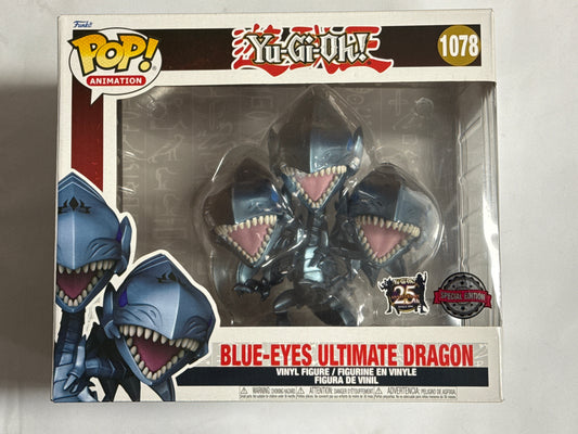 Yu-Gi-Oh! - Blue Eyes Ultimate Dragon Metallic US Exclusive 6" Pop! Vinyl #1078