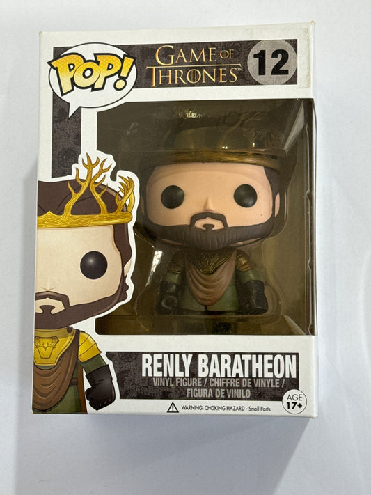 Games Of Thrones - Renly Baratheon Pop! Vinyl #12