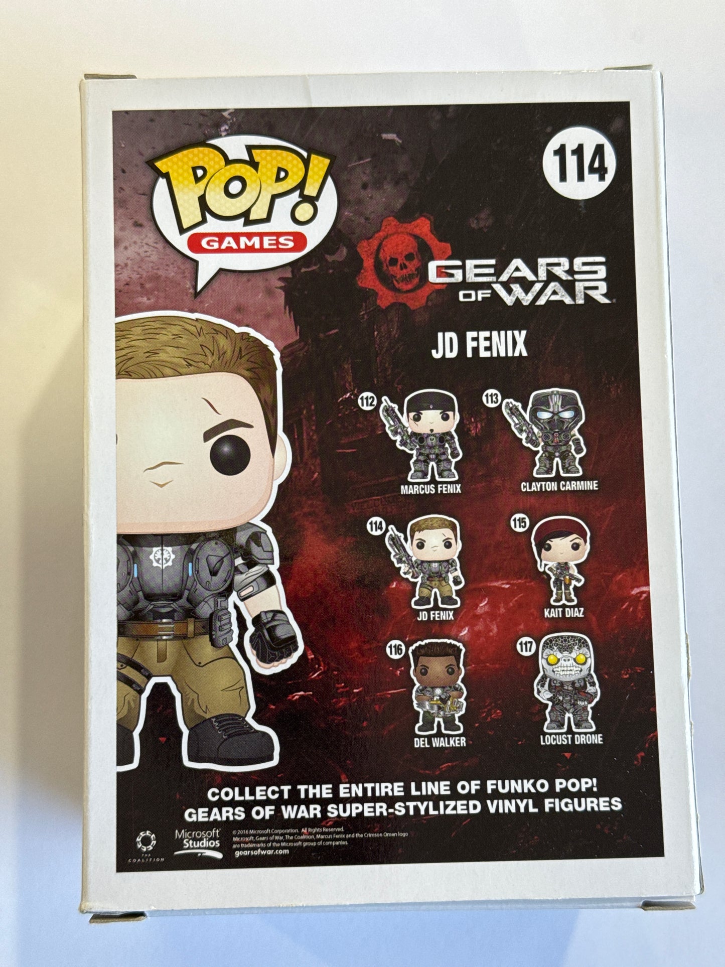 Gears of War 4 - JD (Armored) Pop! Vinyl #114