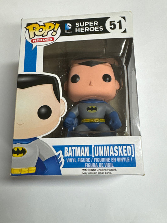DC Comics Super Heroes - Batman (Unmasked) POP! Vinyl  # 51