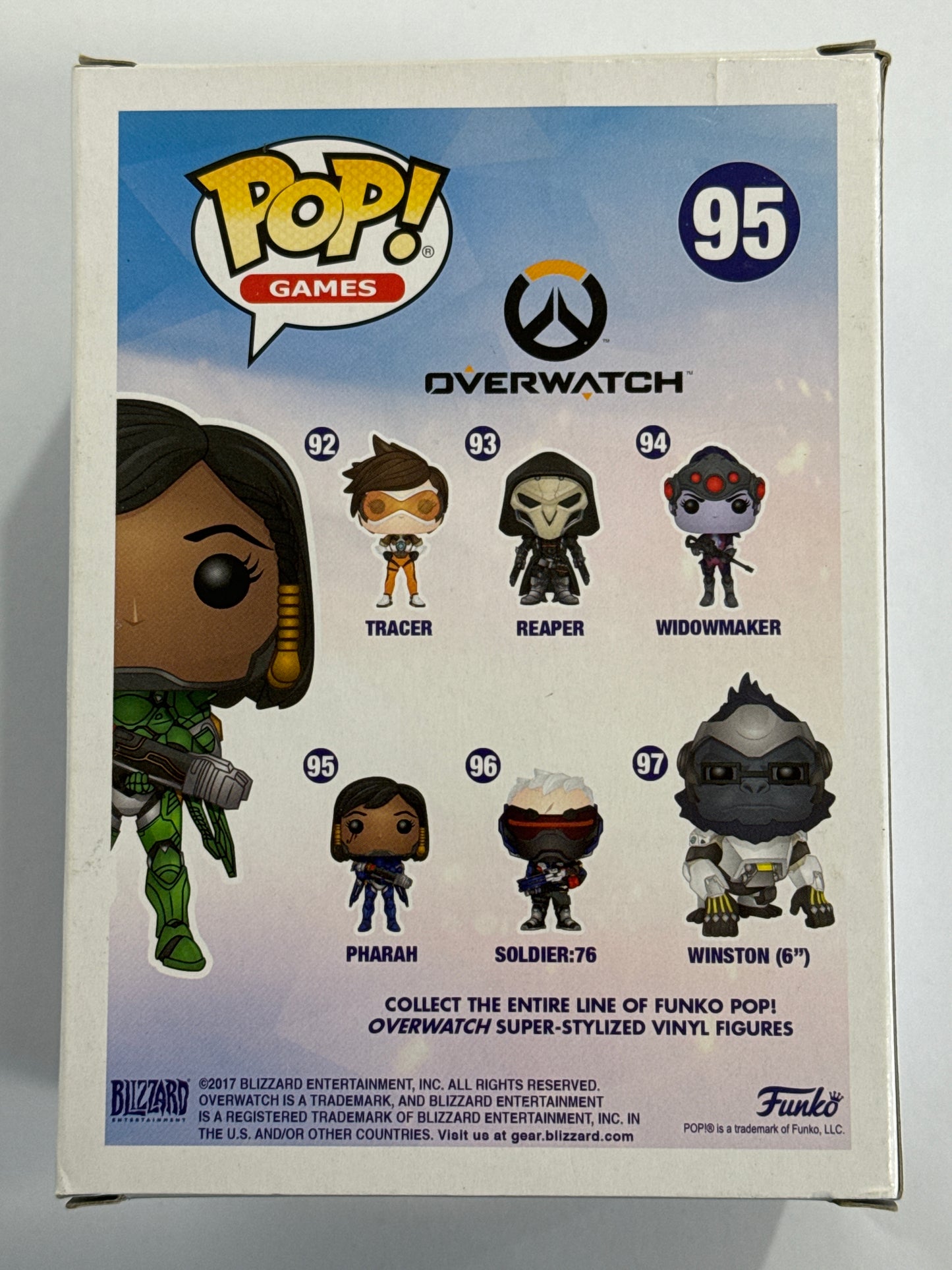 Overwatch - Pharah (Emerald) 2017 ECCC Pop Vinyl #95