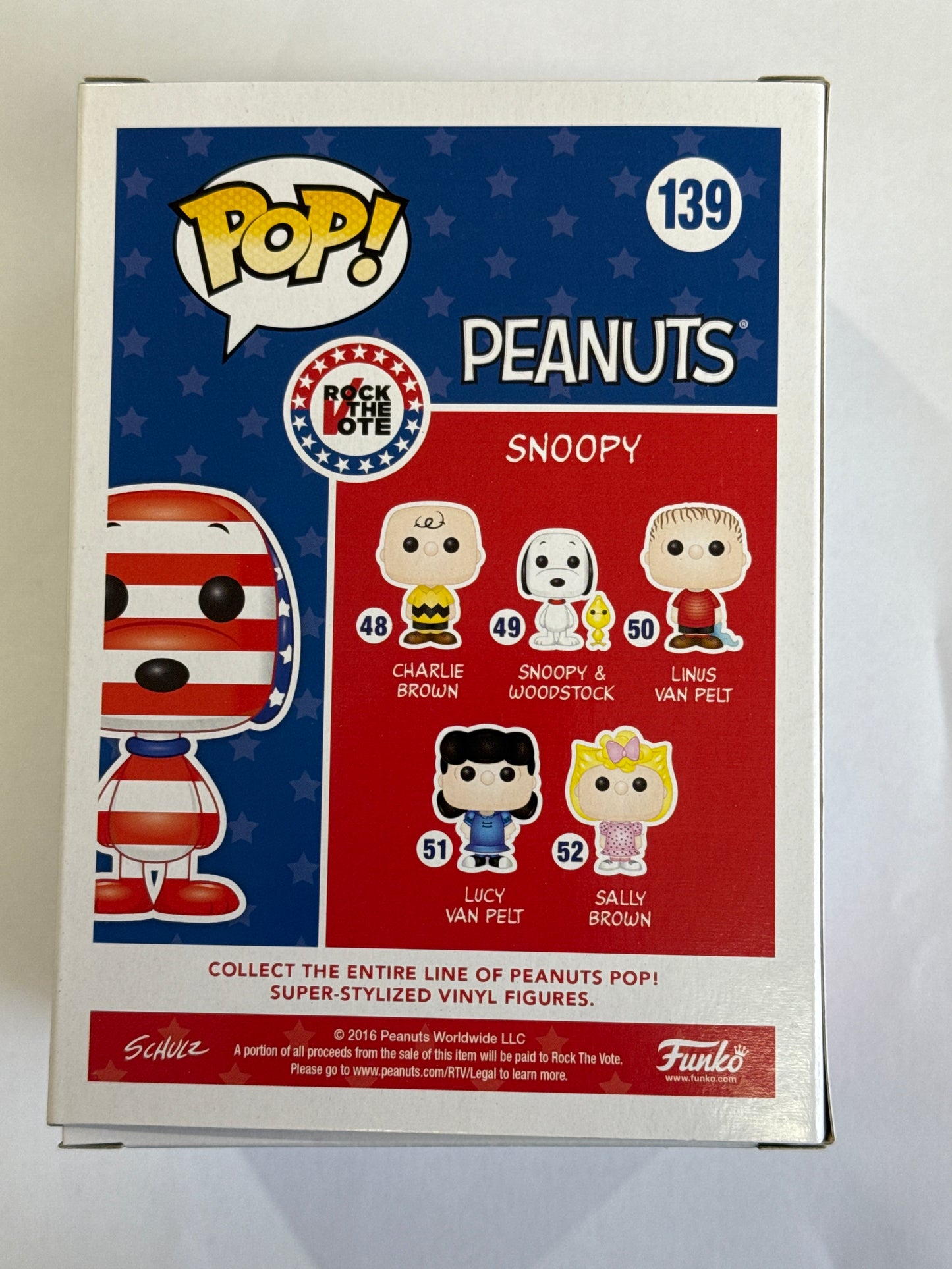 Peanuts - Snoopy (Patriotic) 2016 Summer Convention Exclusive #139