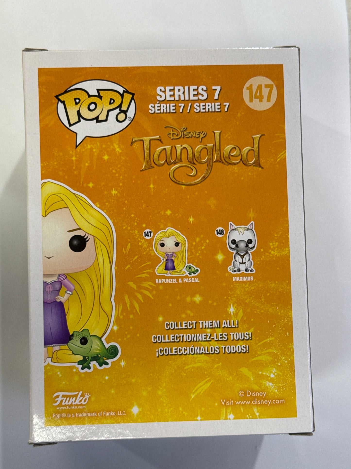 Tangled - Rapunzel & Pascal Pop! Vinyl #147