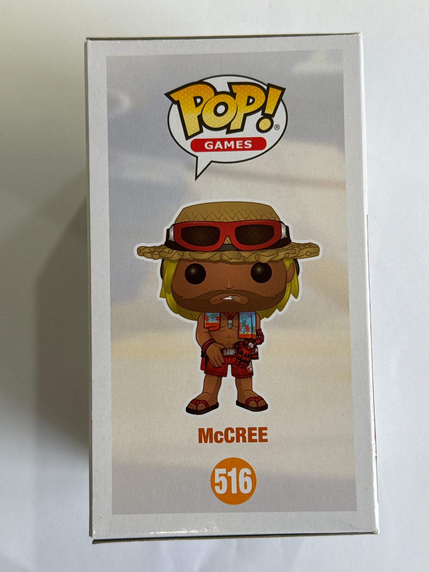 Overwatch - McCree Summer Skin 2019 SDCC US Exclusive Pop! Vinyl #516