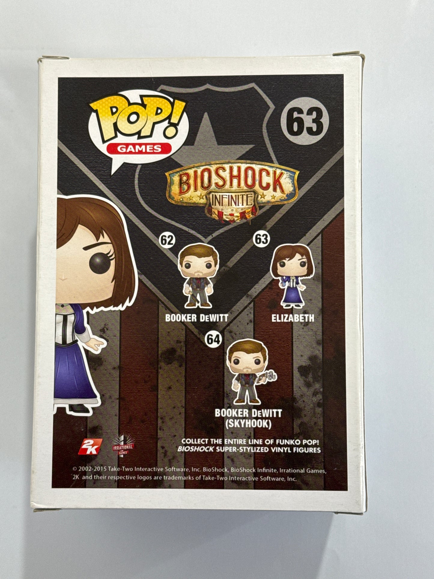 Bioshock Infinite - Elizabeth Comstock Pop! Vinyl #63