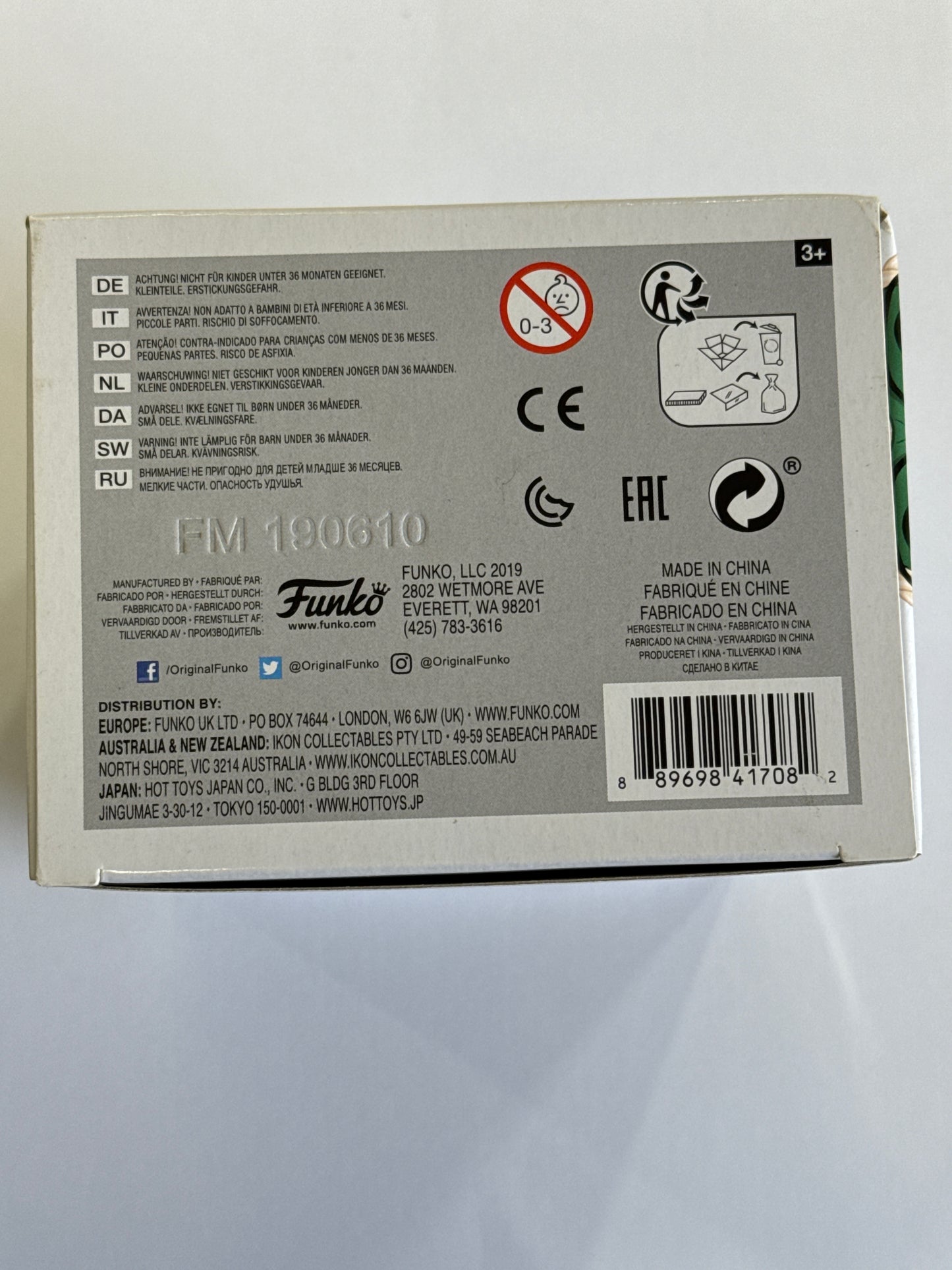 Big Bang Theory - Leonard Hofstadter as Green Lantern 2019 SDCC Exclusive Pop! Vinyl #836