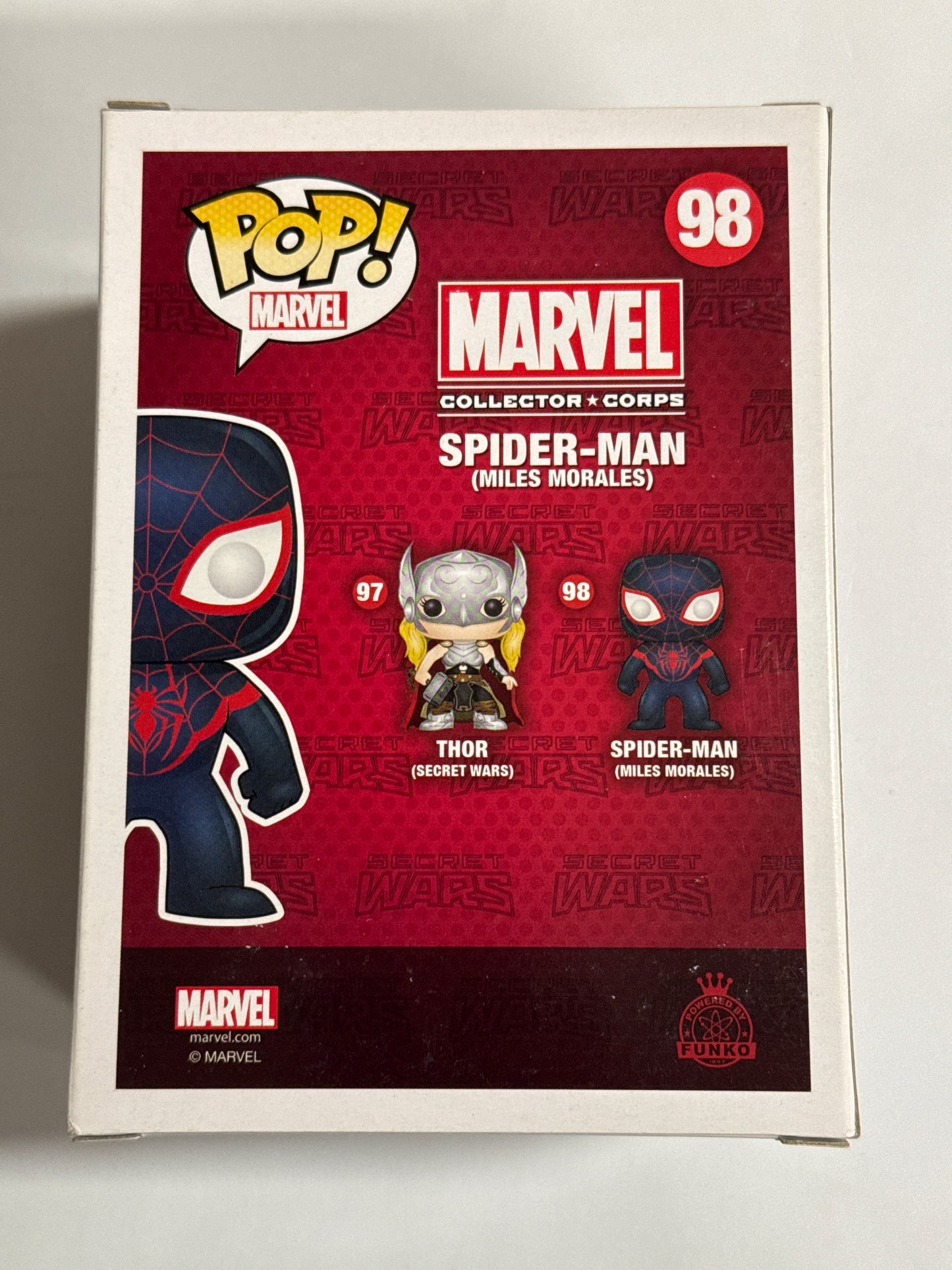 Marvel - Spider-Man Collector Corps Pop! Vinyl #98