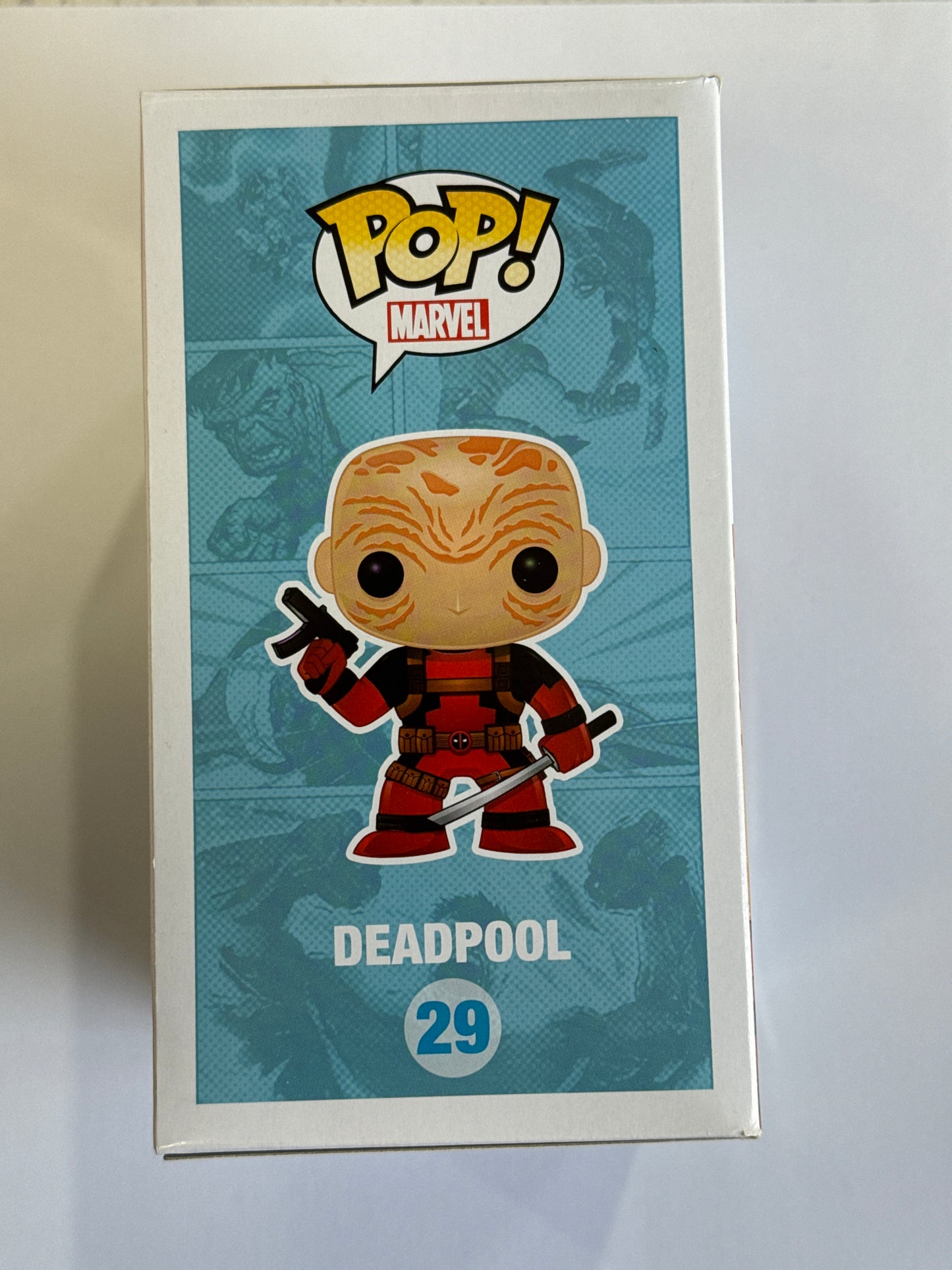 Deadpool - Deadpool Unmasked X-Force Pop! Vinyl #29