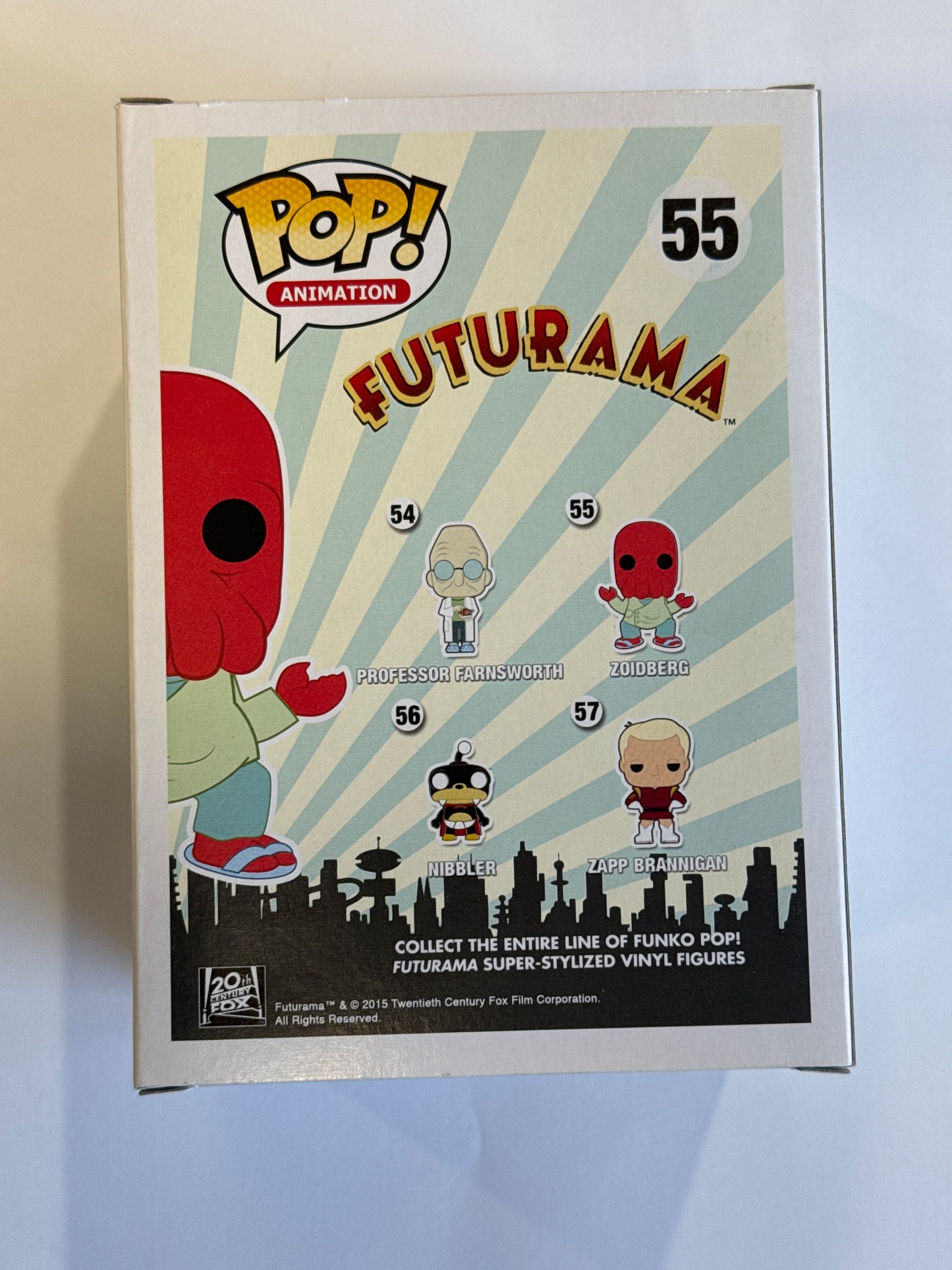 Futurama - Dr. Zoidberg (Blue) Pop Vinyl #55
