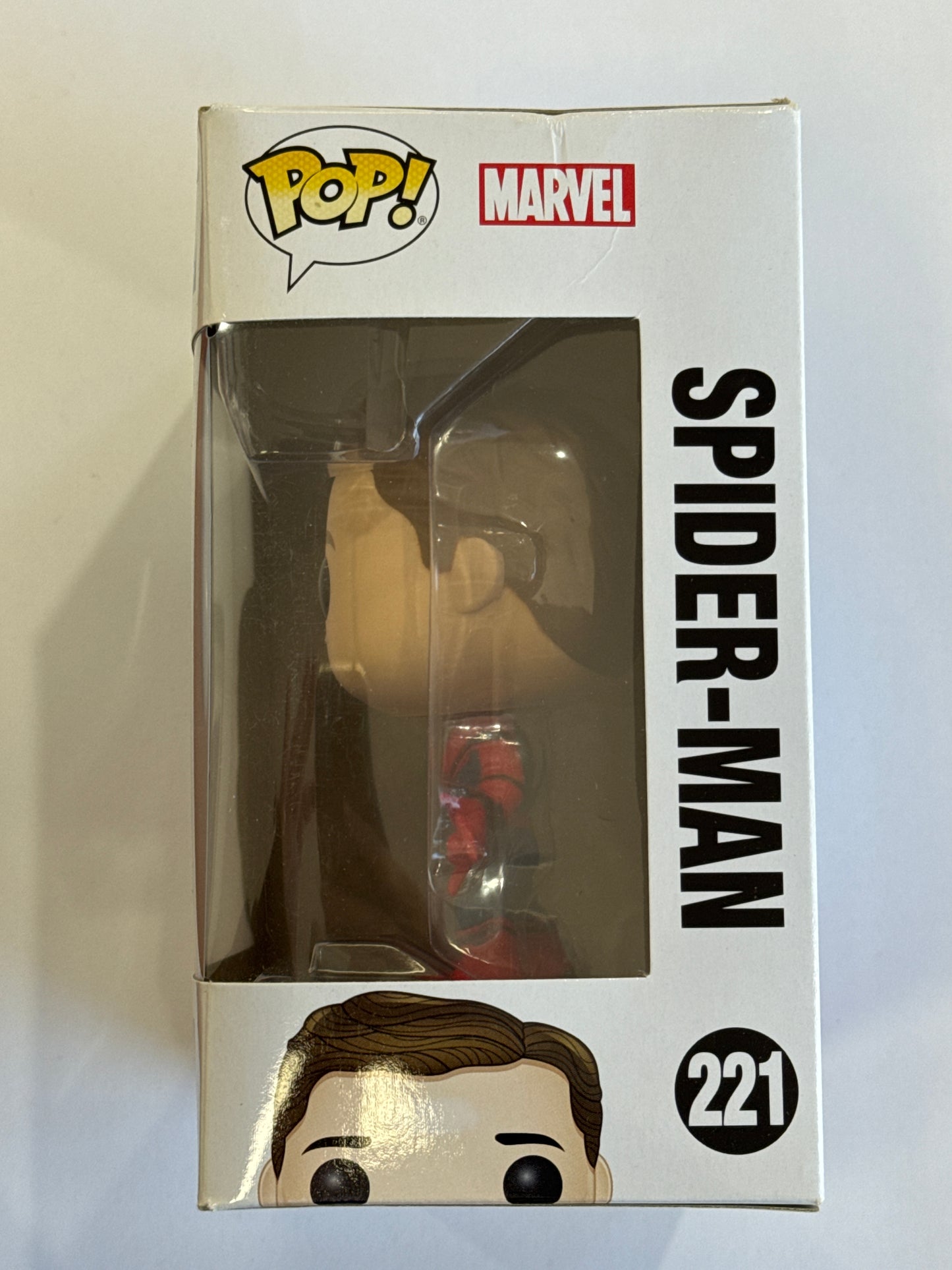Spider-Man (Homecoming) - Spider-Man (Unmasked) Pop! Vinyl #221