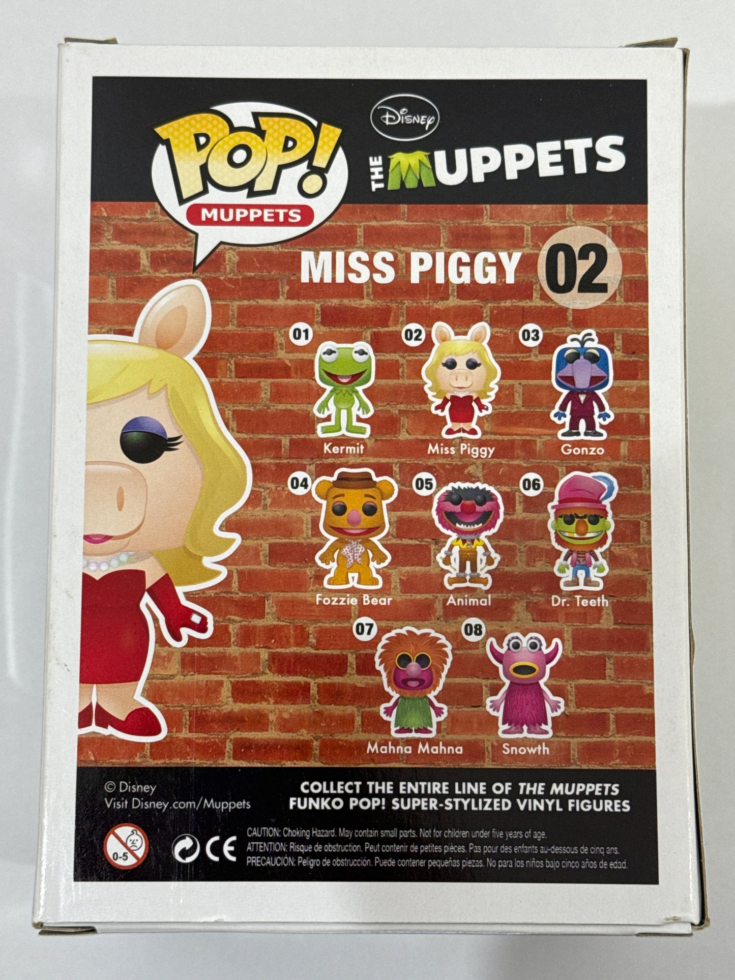 The Muppets - Miss Piggy (Metallic) 2013 SDCC Exclusive Pop Vinyl #02