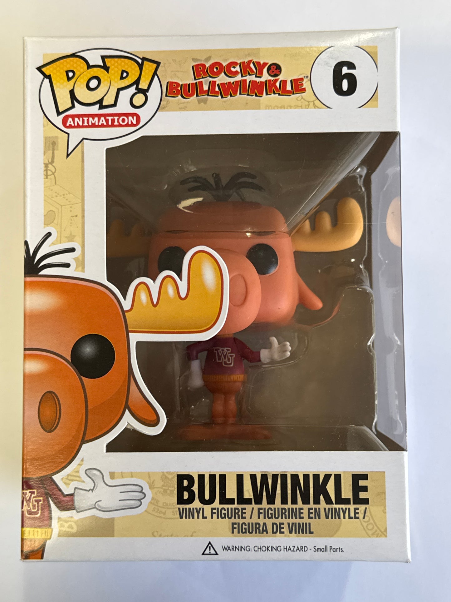 Rocky & Bullwinkle - Bullwinkle J. Moose Pop Vinyl #6