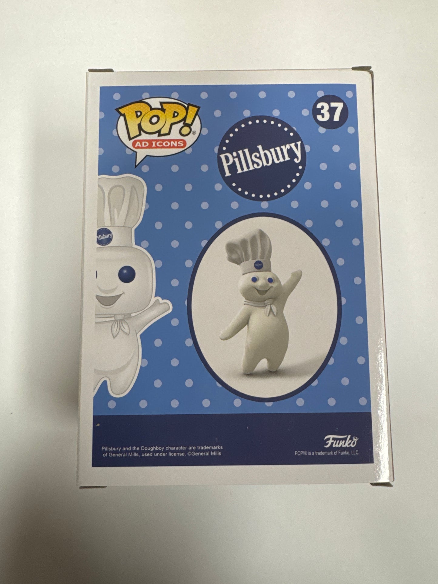 Pillsbury Doughboy - Pillsbury Funko Stickered Exclusive Pop! Vinyl #37