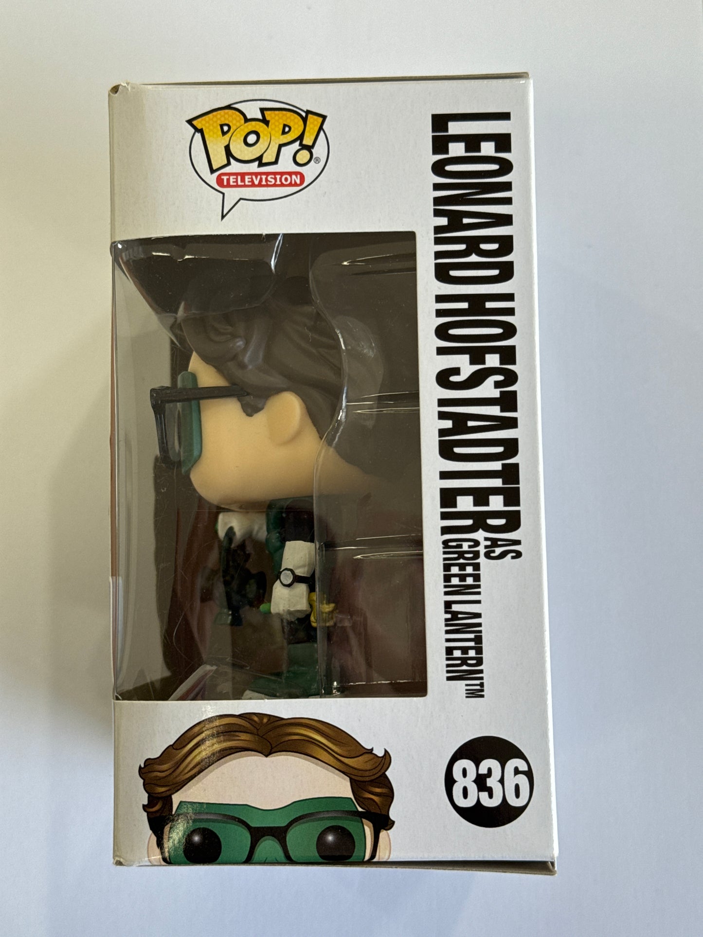 Big Bang Theory - Leonard Hofstadter as Green Lantern 2019 SDCC Exclusive Pop! Vinyl #836