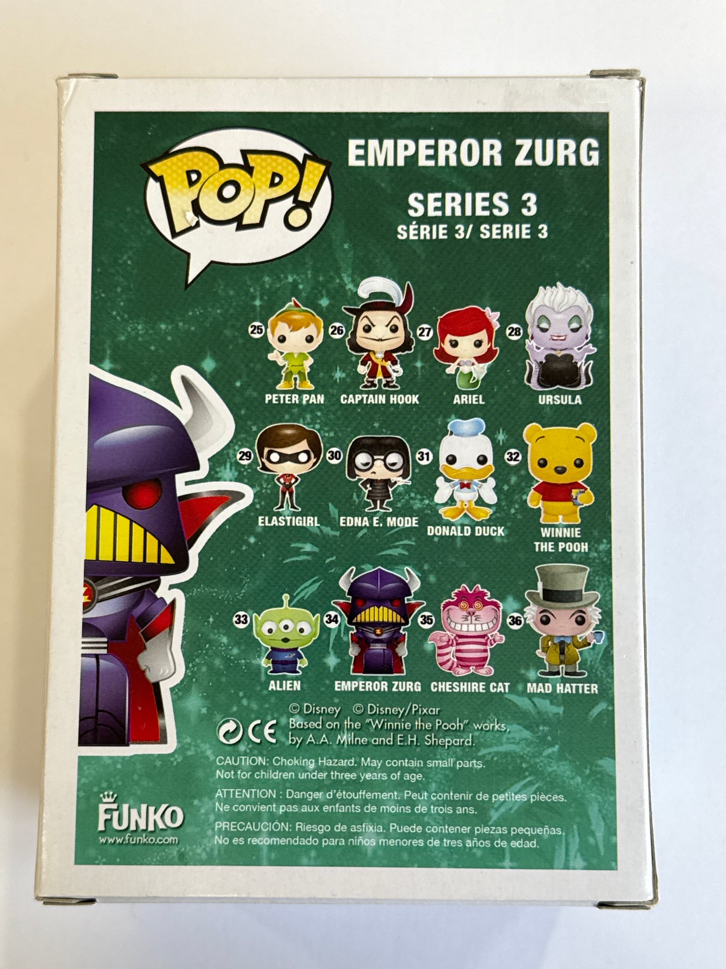 Toy Story - Emperor Zurg  Pop Vinyl #34