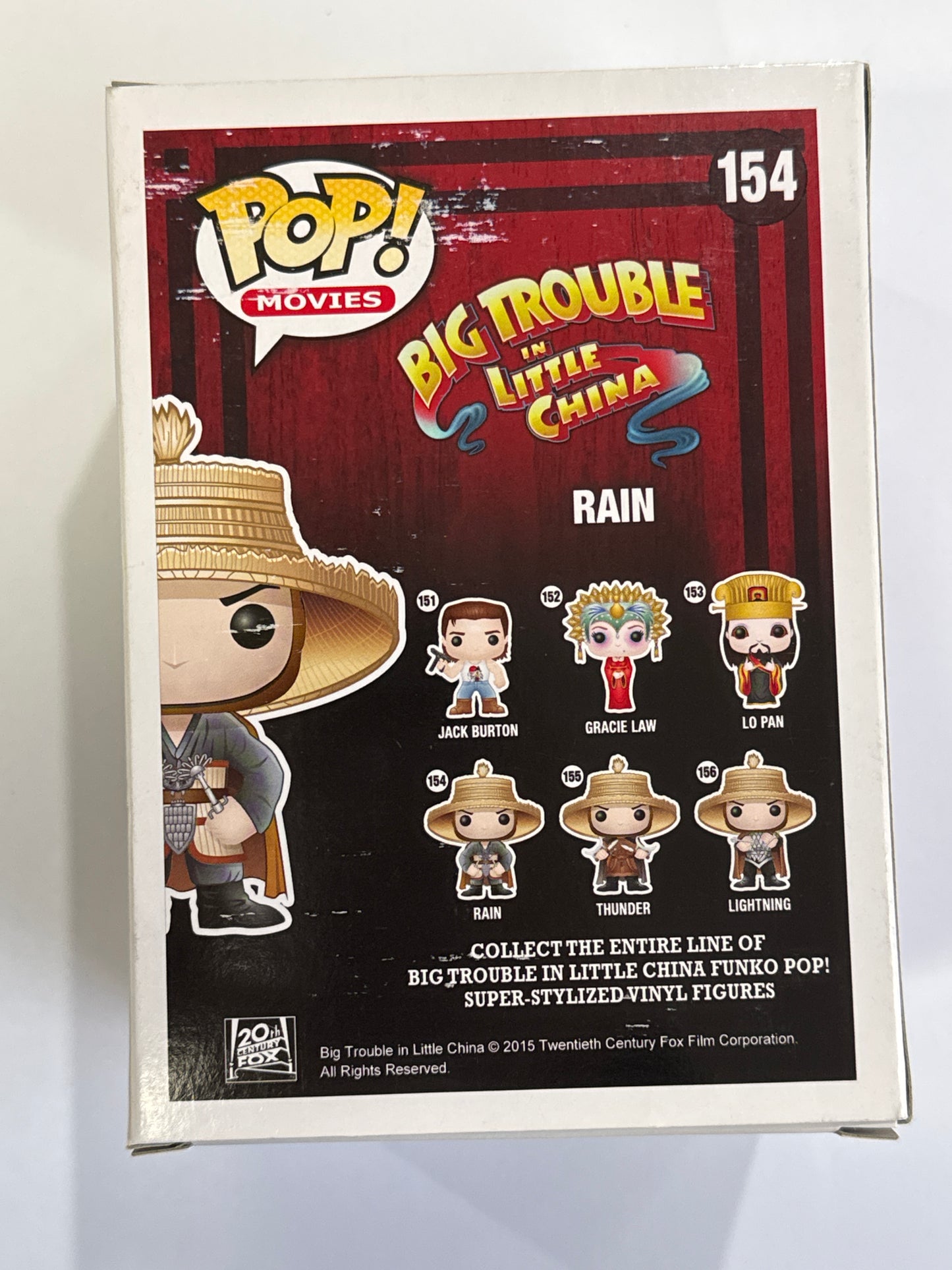 Big Trouble in Little China - Rain Pop Vinyl #154