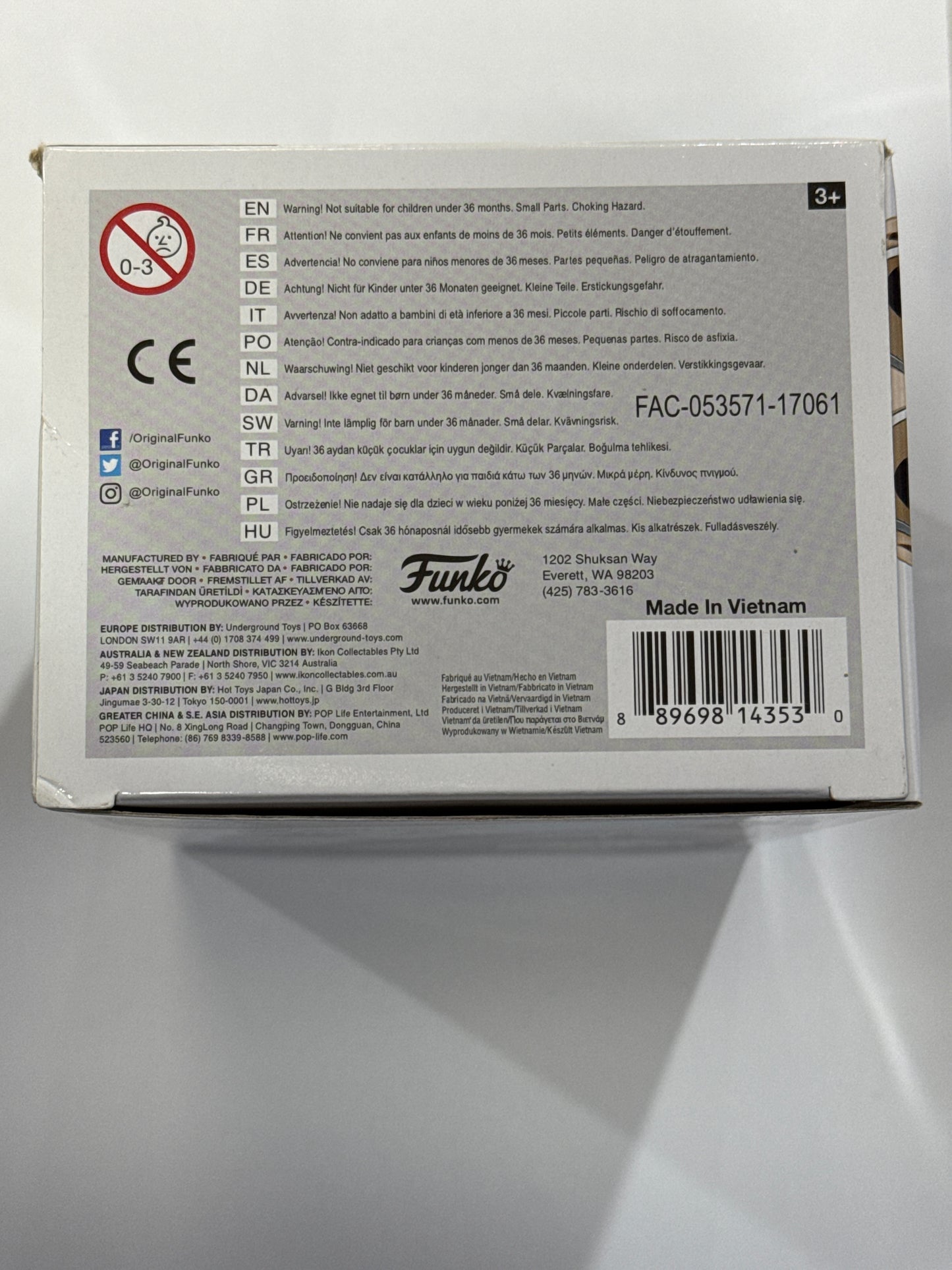 Spiderman Homecoming - Tony Stark Pop Vinyl #226