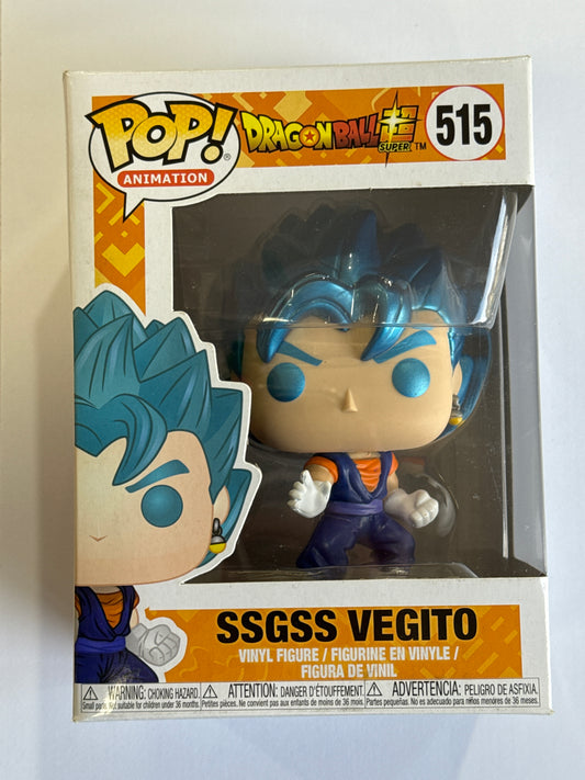 Dragon Ball Super - SSGSS Vegito Metallic Pop! Vinyl #515