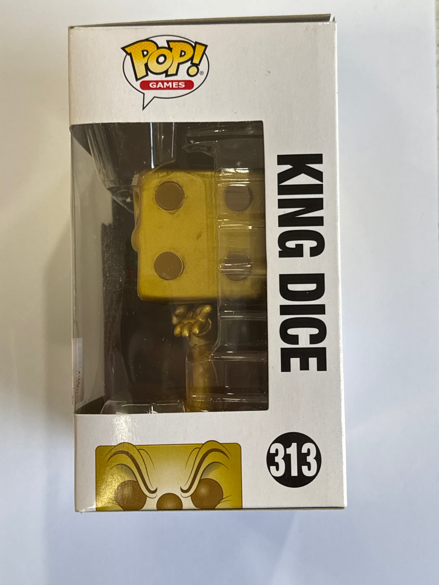 Cuphead - King Dice Gold US Exclusive Pop! Vinyl #313