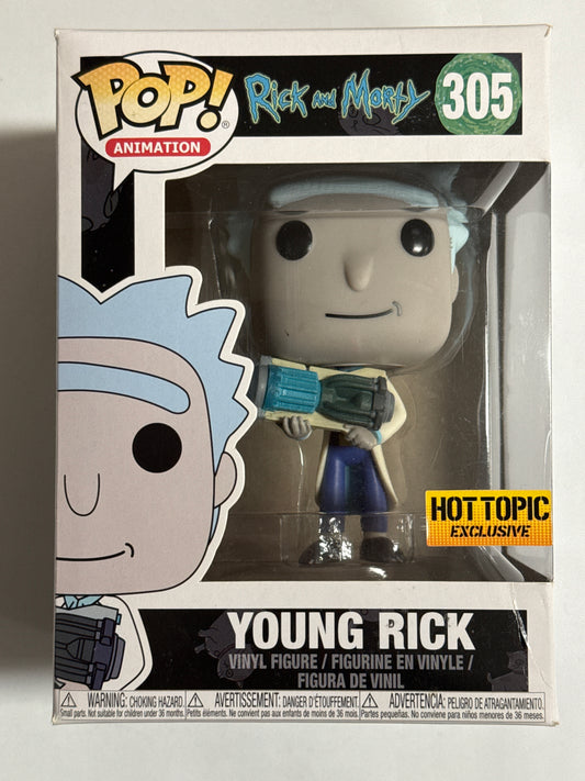 Rick and Morty - Young Rick Pop! Vinyl #305